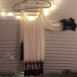 Off-the-Shoulder Tie Dye Tobi Dress